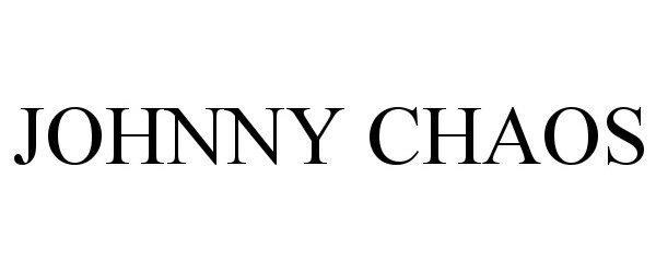  JOHNNY CHAOS