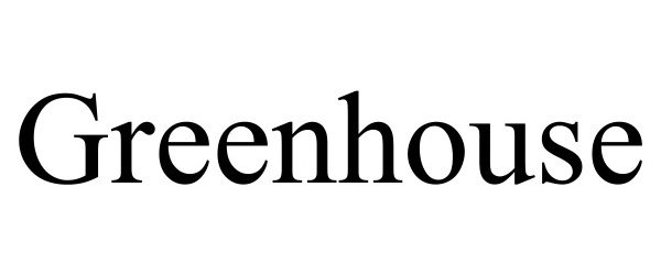 Trademark Logo GREENHOUSE