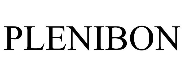 Trademark Logo PLENIBON
