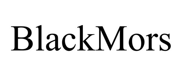 Trademark Logo BLACKMORS