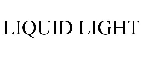 Trademark Logo LIQUID LIGHT