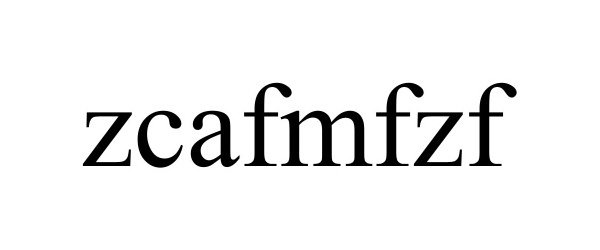 Trademark Logo ZCAFMFZF