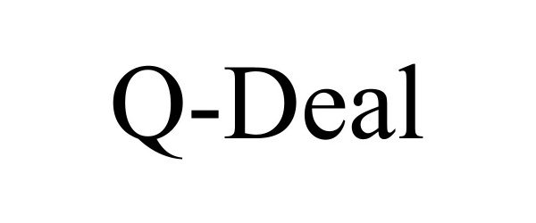 Trademark Logo Q-DEAL