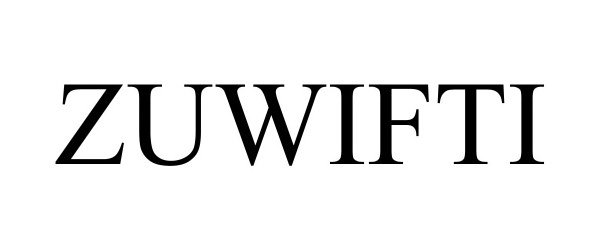 Trademark Logo ZUWIFTI