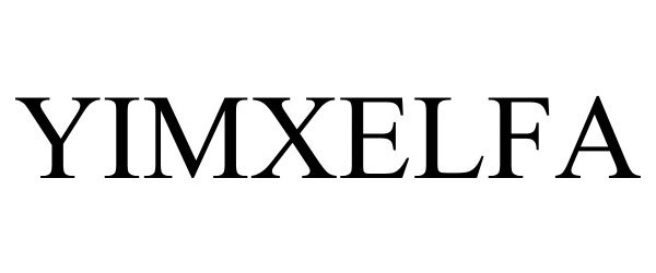 Trademark Logo YIMXELFA