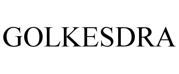 Trademark Logo GOLKESDRA