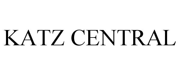 Trademark Logo KATZ CENTRAL