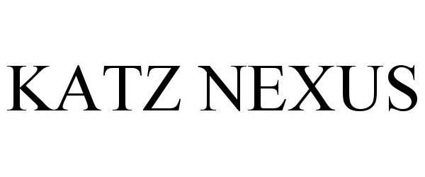 Trademark Logo KATZ NEXUS