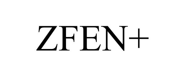 Trademark Logo ZFEN+