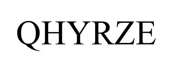 Trademark Logo QHYRZE