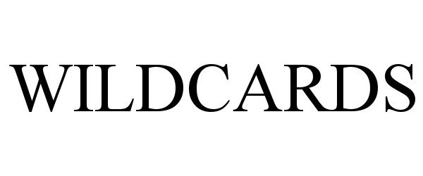 Trademark Logo WILDCARDS