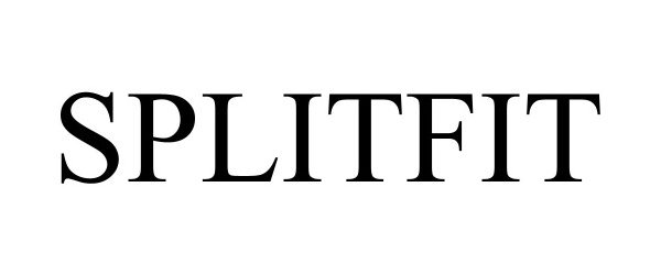 Trademark Logo SPLITFIT