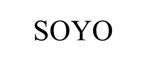 Trademark Logo SOYO