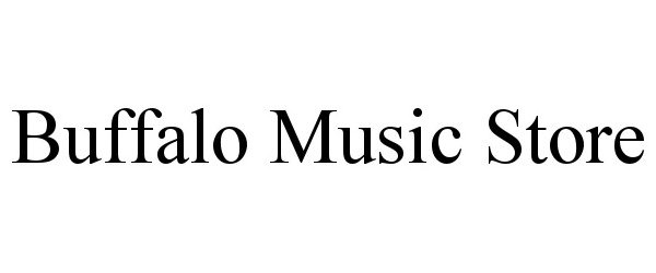 Trademark Logo BUFFALO MUSIC STORE