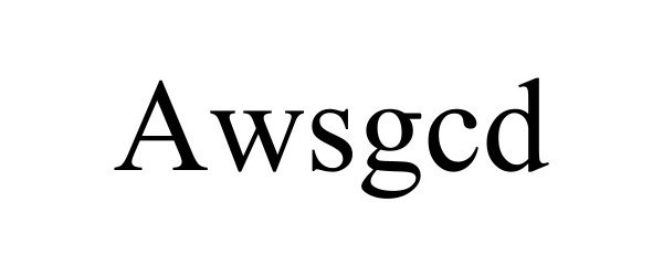 Trademark Logo AWSGCD