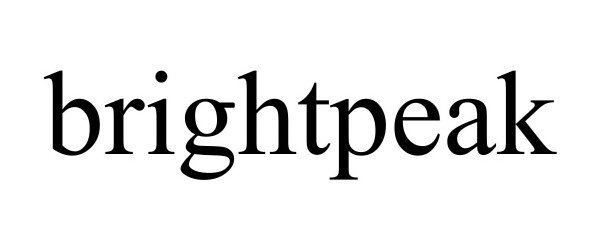 Trademark Logo BRIGHTPEAK