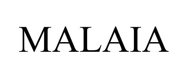 Trademark Logo MALAIA