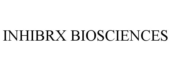  INHIBRX BIOSCIENCES