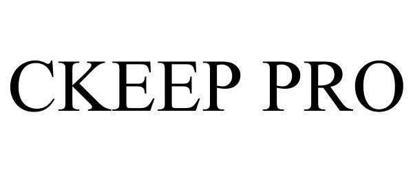 Trademark Logo CKEEP PRO