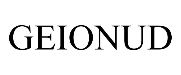 Trademark Logo GEIONUD