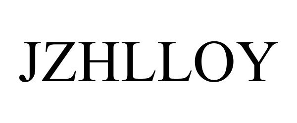 Trademark Logo JZHLLOY