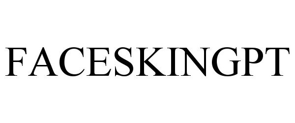 Trademark Logo FACESKINGPT
