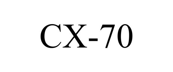 Trademark Logo CX-70