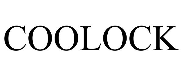 Trademark Logo COOLOCK
