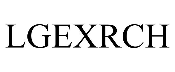Trademark Logo LGEXRCH
