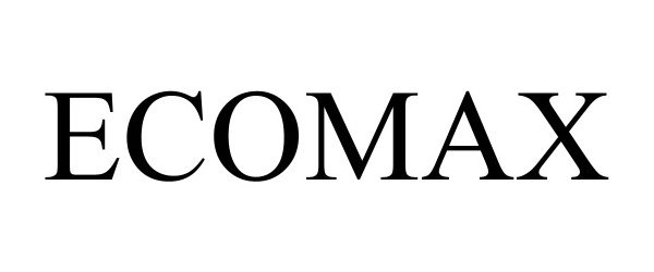 Trademark Logo ECOMAX