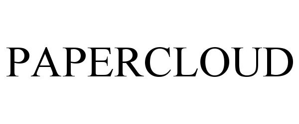 Trademark Logo PAPERCLOUD