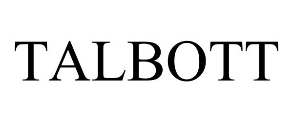 Trademark Logo TALBOTT