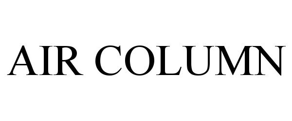 Trademark Logo AIR COLUMN