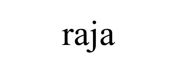 Trademark Logo RAJA