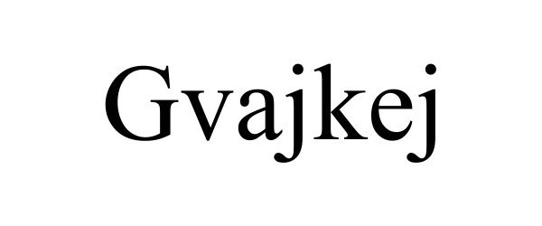 Trademark Logo GVAJKEJ