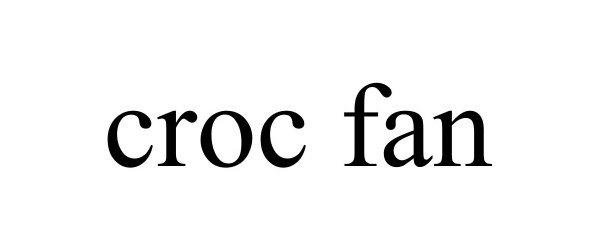 Trademark Logo CROC FAN