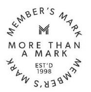 Trademark Logo MEMBER'S MARK M MORE THAN A MARK EST'D 1998
