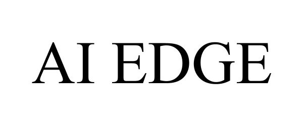 Trademark Logo AI EDGE
