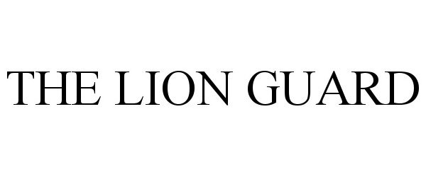 Trademark Logo THE LION GUARD