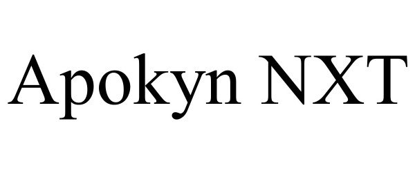  APOKYN NXT