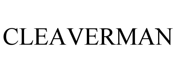 Trademark Logo CLEAVERMAN