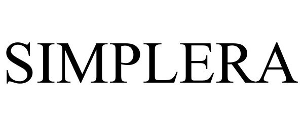 Trademark Logo SIMPLERA