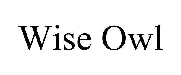 Trademark Logo WISE OWL