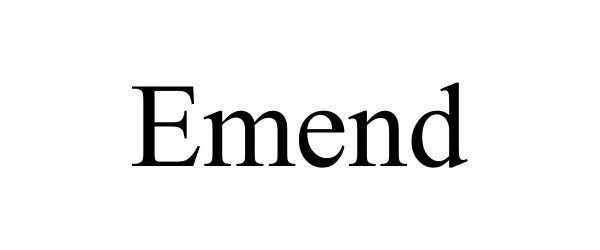 Trademark Logo EMEND