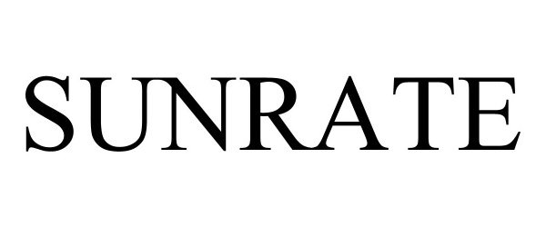 Trademark Logo SUNRATE