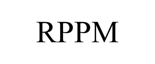 Trademark Logo RPPM