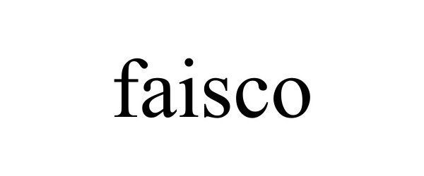 Trademark Logo FAISCO