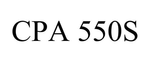  CPA 550S