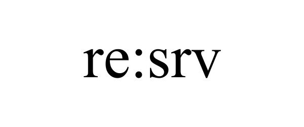 Trademark Logo RE:SRV