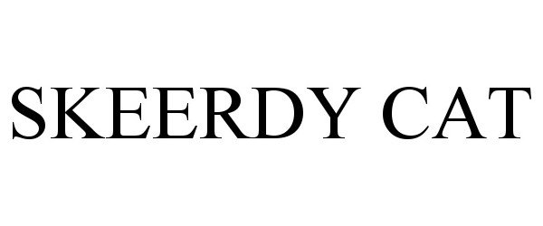 Trademark Logo SKEERDY CAT